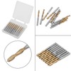 Titanium Coated 2-flute End Mill Milliling Cutter 3.175mm Shank 3.175mm