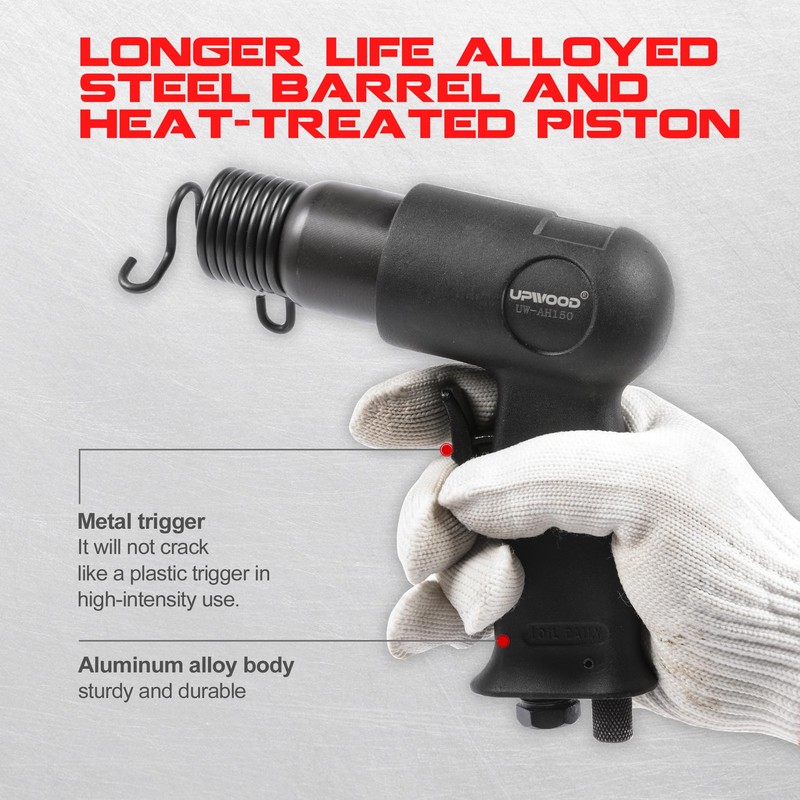 UW-AH150 Short Barrel Air Hammer Kit with Quick Change Retainer