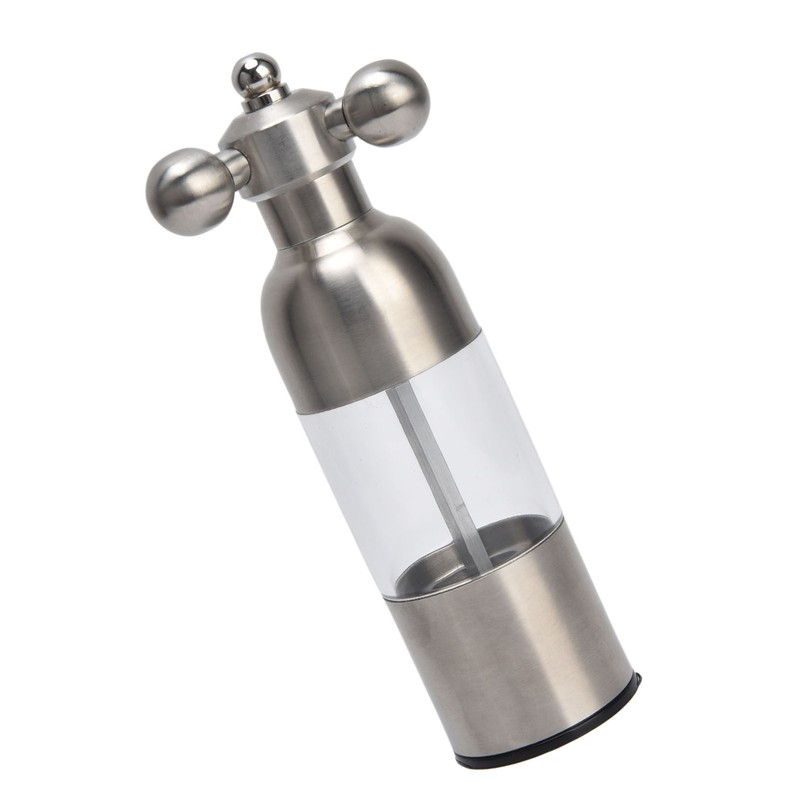 304 Stainless Steel Pepper Grinder Manual Rotation Pepper Mill Ceramic