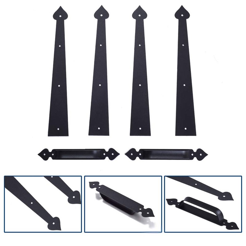 CCJH Metal Garage Door Hardware Decorative Carriage House Accents Dummy