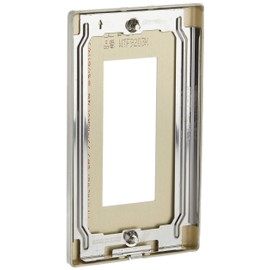 Panasonic Cosmo Series Wide 21 New Metal Outlet Plate, Type 2, For 3 Cos WTF9203K