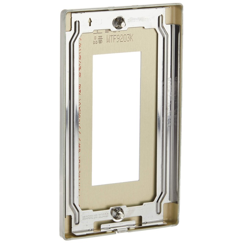 Panasonic Cosmo Series Wide 21 New Metal Outlet Plate, Type
