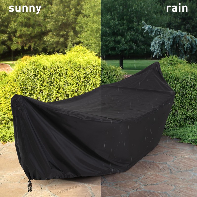 SUNCREAT Hammock Cover, Water-Resistant Polyester Hammock Stand Cover for 14ft