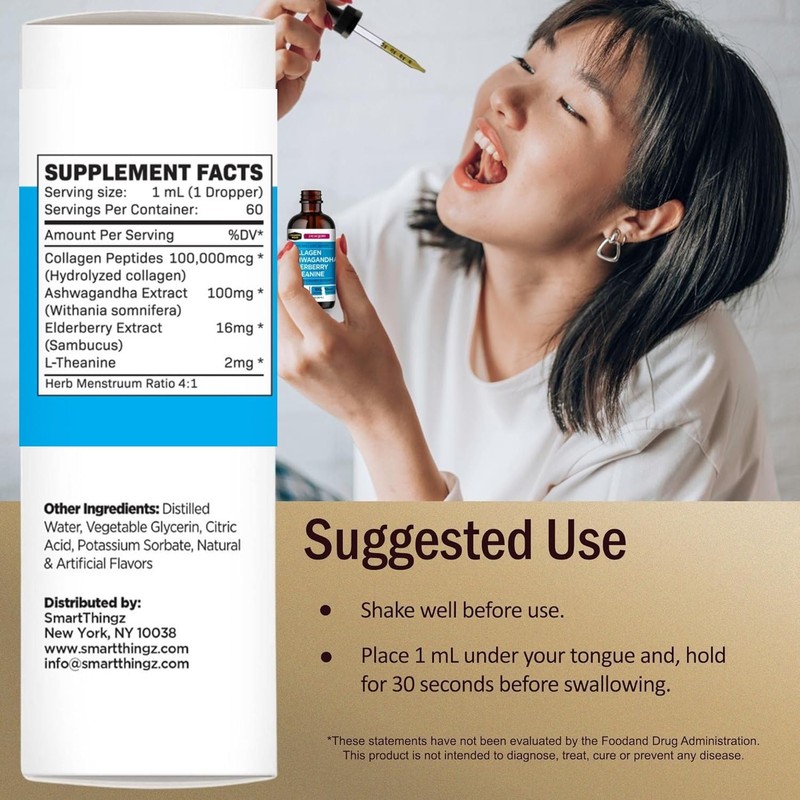 Collagen Mojo - Liquid Collagen for Women & Men, Collagen