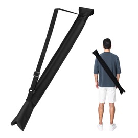 Pool Cue Case Billiard Pool Cue Stick Carrying Case Bag Black Pools Stick Cases, Pools Sticks Bag for Carrying the 1/2 Billiard Sticks, Billiards Cues Cases 32 Inches Snooker Storage Carryings Bags