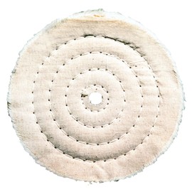 Century Drill & Tool 79140 Muslin Polishing Wheel, 6"