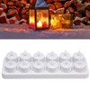 Candle Light Safe Reusable Simulated Flameless LED Candles Light for