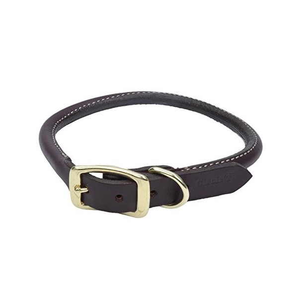 Circle T Leather Coastal Pet Products Round Dog Collar with