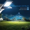PFCTART Super Bright 9000W Commercial LED Solar Street Light Dusk