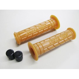 MADMAX 17-6589SBR Universal Super Grip 7/8 inch (22.2 mm) Handle Brown [Female] Motorcycle Supplies