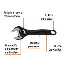 Truper Expert PET-4, Perico profesional, pavonado 4"
