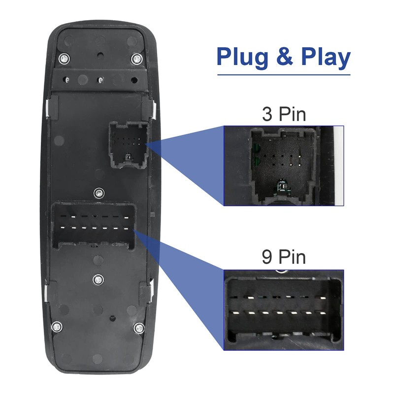 Driver Side Power Master Control Window Switch Replacement for 2009-2012
