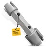Hanpex Tub Drain Remover Wrench - Dual Ended for Bath