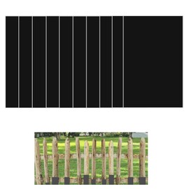 Fence Post Protector for Mailbox, 10 PCS Wood Post Saver Sleeve, Column Wraps for Porch, Post Extender for 3" to 5" Round and 3" X 3" to 4" X 4" Square Posts