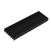 Futheda 4pcs Black Aluminum Heat Sink for M.2 Solid State
