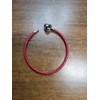 KunBead Jewelry Mens Braided Womens Red Leather Bracelets for Bead