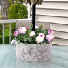 Patio Umbrella Planter 2pcs Around Umbrella Planter Gray 11.41 *