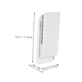 Operitacx Wand Steckdosenleistenhalter Selbstklebender Kabelorganizer für Wandmontage Stanzfreies Design für Zuhause Büro Kabelmanagement System