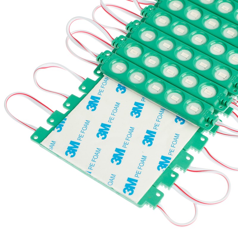 Q QINGCHEN DC24V Green Injection LED Module 1.2W Waterproof led
