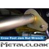 Metalcloak Crow's Foot 1 7/8" Duroflex Jam Nut Wrench, Designed