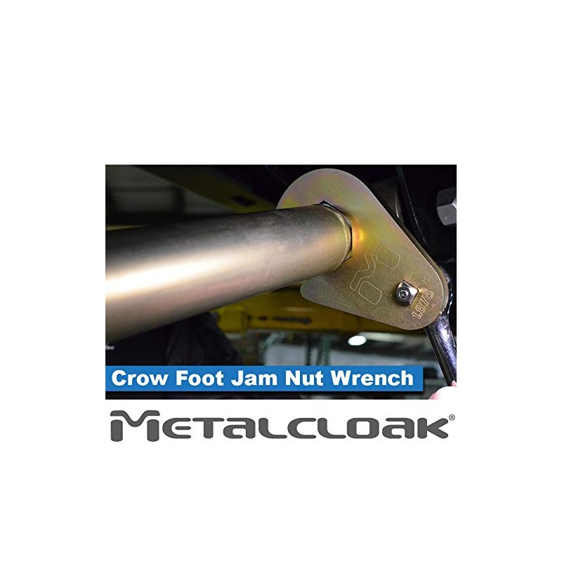 Metalcloak Crow's Foot 1 7/8" Duroflex Jam Nut Wrench, Designed