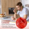 Spicy Blocks,Vegan Spicy Hot Peach Gummies for Men & Women-