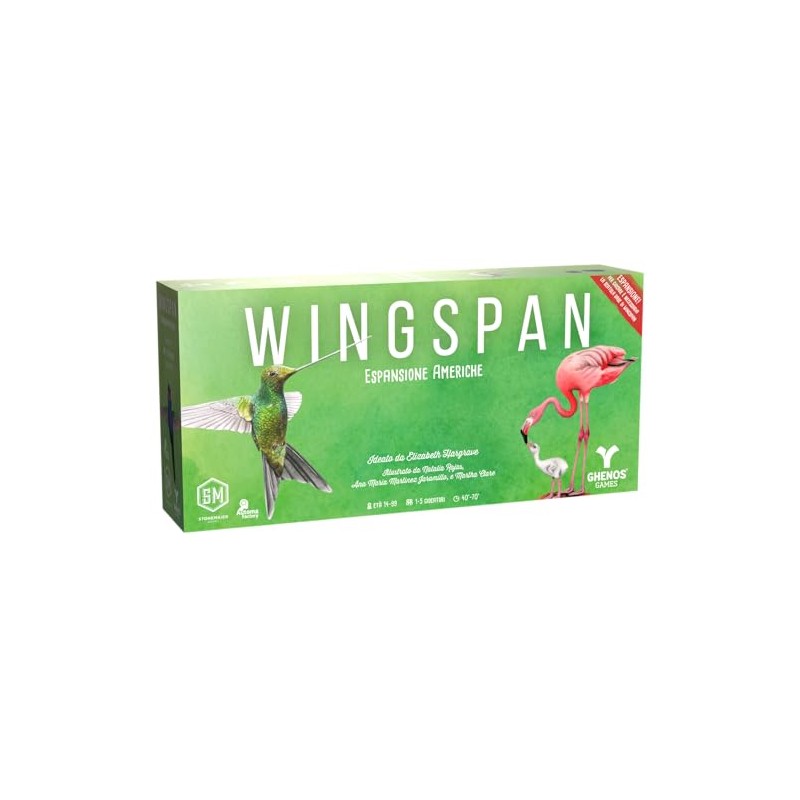 Wingspan - Americhe - Gioco da Tavolo Competitivo per Adulti