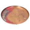 Tea Tray Japanese Hand Made Round Tea Cup Holder Plate