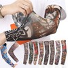 Tattoo Arm/Leg Long Sleeves Arm Sleeve Heart 5ea