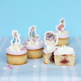 Luck and Luck Peter Rabbit Party Picks Canape Flags x 24 Peter Jemima Birthday Party