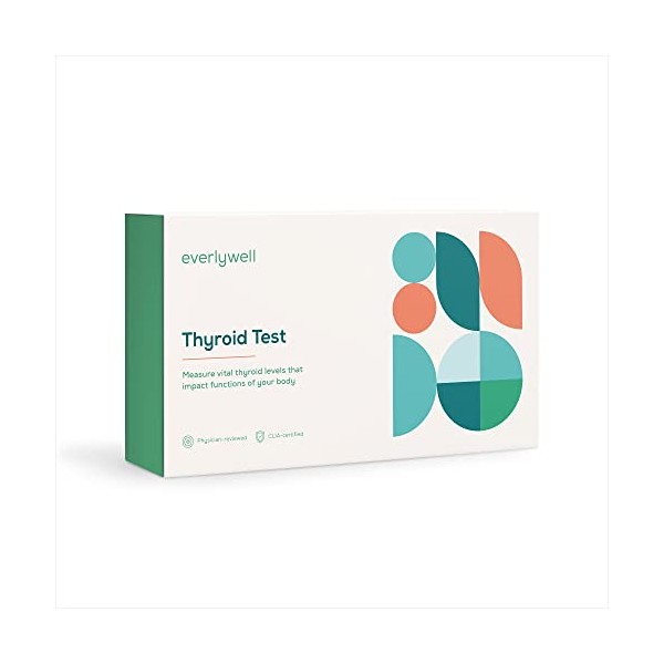 Everlywell Thyroid Test - at-Home Collection Kit - Accurate Results from a CLIA-Certified Lab Within Days -Ages 18+