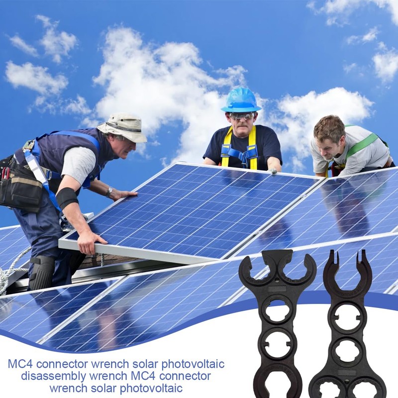 NHQZ Pack of 2 Solar Wrenches, MC4 Tool for Solar