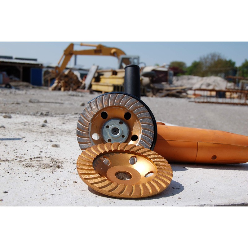 Diamond Cup Wheel 125 mm Turbo Segment for Grinding Stone