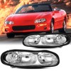 Aresparts Pair Headlights Assembly Compatible with 1998-2002 Fourth Gen Chevy