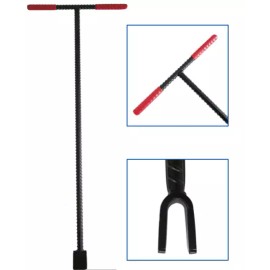 Home Depot 36" Water Meter Key Underground Curb Valve Shutoff Wrench Plumbing Tool Rebar ⅝"