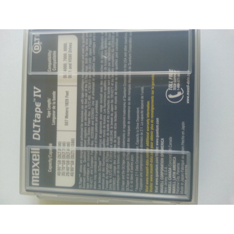 Maxell 183270 40/80GB Tape Cartridge for Dlt4000 (1-Pack)