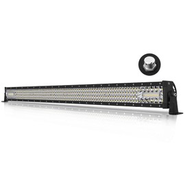 40 Inch LED Light Bar, AKD Part 310W Quad Row LED Offroad Driving Light Bar Spot Flood Combo Work Light Roof Hood Bumper Light for Truck Pickup SUV UTV Boat Wrangler