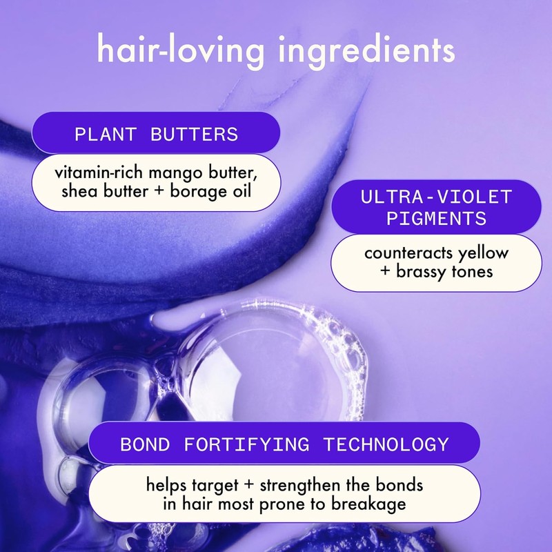 amika bust your brass cool blonde repair shampoo