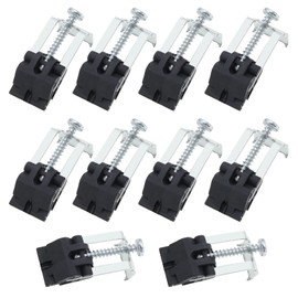 EMSea Pack of 10 Undermount Sink Clips Kitchen Sink Mounting Brackets Installation Repair Hardware Attachment for Kitchen Bathroom Shower