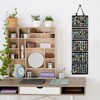 Hanging Enamel Lapel Pin Display Panels Organizer With 5 Loose-leaf