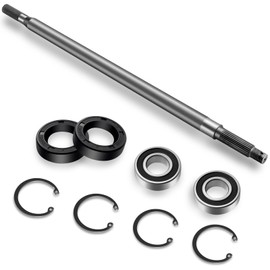 Gisafai Golf Cart Rear Axle Shaft with Bearing Seal Kit Driver Side or Passenger Side Compatible with EZGO Electric Models 1994-2013 OEM 20377G11 Replacement Parts Accessories