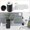 HODEMI Portable Smart Essential Oil Diffuser,Cold Mist Car Air Freshener