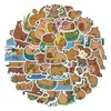 AUCEKO Capybara Sticker Pack of 100 Capybara Sticker Set Waterproof