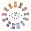 LaVita Baby Batik 3 Pack of 100gr/3,5oz - 100% Acrylic