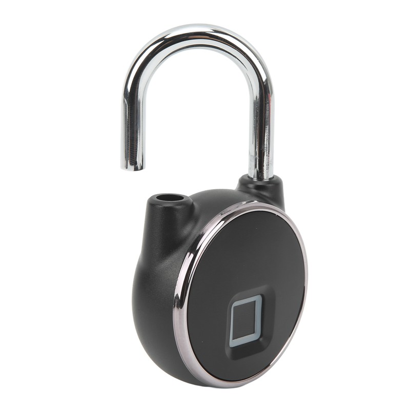 Smart Fingerprint Padlock Compact USB Charging Keyless Padlock for Home