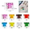 DanYun 2pcs Flat Low Profile Fuse Holder Flat Fuse Holder
