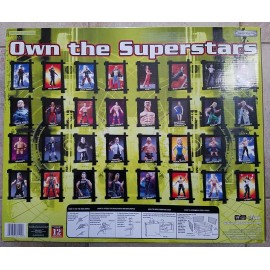 WWE Vintage NOS WWF Attitude Wrestling Ring Cage Action Figure Case WWE 2001 Jakks