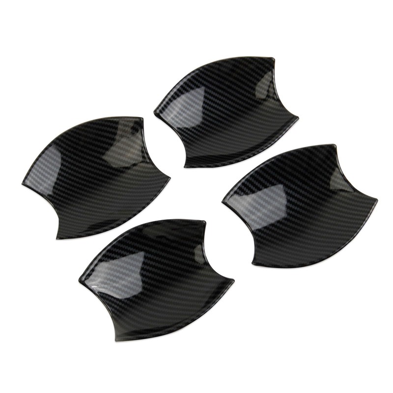 crosselec Carbon Fiber Door Handles Trim Cover Accessories for 2022-2025