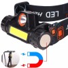 MagicTek USB Rechargeable Waterproof LED Headlamp Headlight Head Light Flashlight