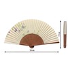 Kyo Fan, Iron Wire (Beige), Kyoto, Made in Japan, Women's,